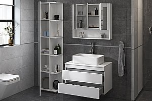 Зеркальный шкаф VIGO Urban 39-800 купить в интернет-магазине сантехники Sanbest