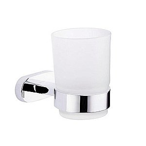 Стакан с держателем Creavit PLANET PL18803 хром купить в интернет-магазине сантехники Sanbest