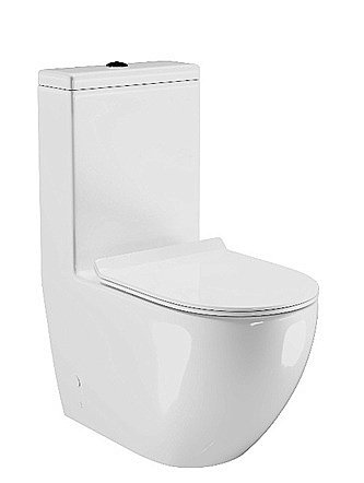 Унитаз Grossman Style GR-4496S с крышкой микролифт, белый купить в интернет-магазине Sanbest