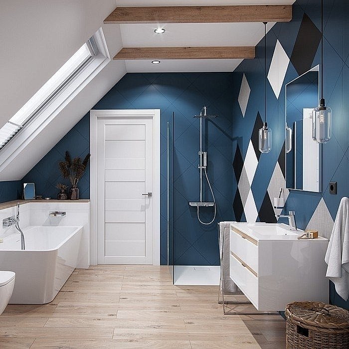 Зеркало Excellent Kuadro 80x60 белый в ванную от интернет-магазине сантехники Sanbest