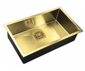 Мойка для кухни ZORG Inox PVD SZR-7444 BRONZE купить в интернет-магазине сантехники Sanbest