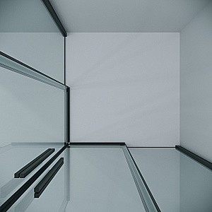 Душевой уголок Grossman Galaxy 100х100 300.K33.01.1010.21.00 стекло прозрачное/профиль черный матовый купить в интернет-магазине Sanbest