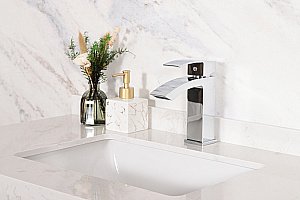 Смеситель для раковины GID Victoria L120CHK хром купить в интернет-магазине сантехники Sanbest