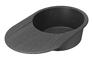 Кухонная мойка Акватон Амира 78 графит купить в интернет-магазине сантехники Sanbest