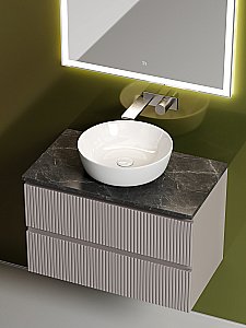 Тумба с раковиной Sancos SNOB T 80 со столешницей, Doha Soft для ванной в интернет-магазине Sanbest