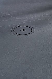 Душевой поддон Jacob Delafon SINGULIER E67023-NAD 120x90 серй сланец купить в интернет-магазине Sanbest