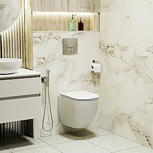 Инсталляция Grossman Classic 980.T1.04.100.100 для унитаза с клавишей смыва 800.T1.04.100.100 RUS хром купить в интернет-магазине сантехники Sanbest