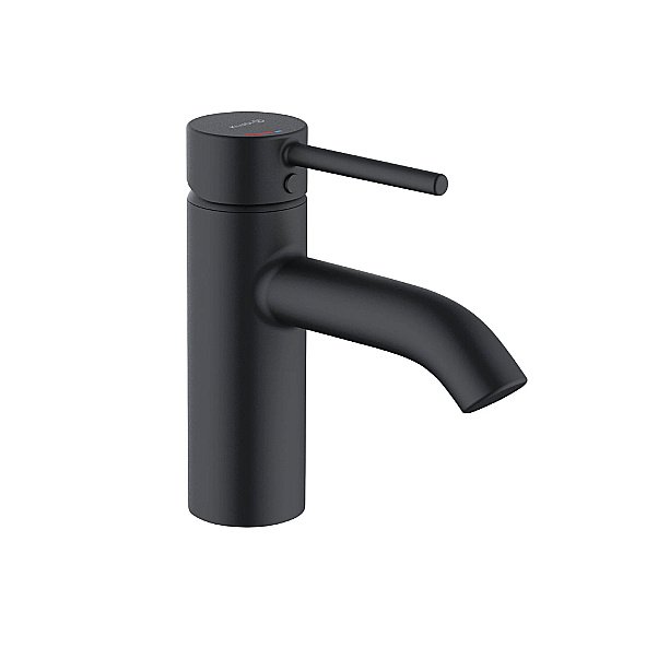 Смеситель для раковины Kludi Bozz 383893976 черный матовый купить в интернет-магазине сантехники Sanbest
