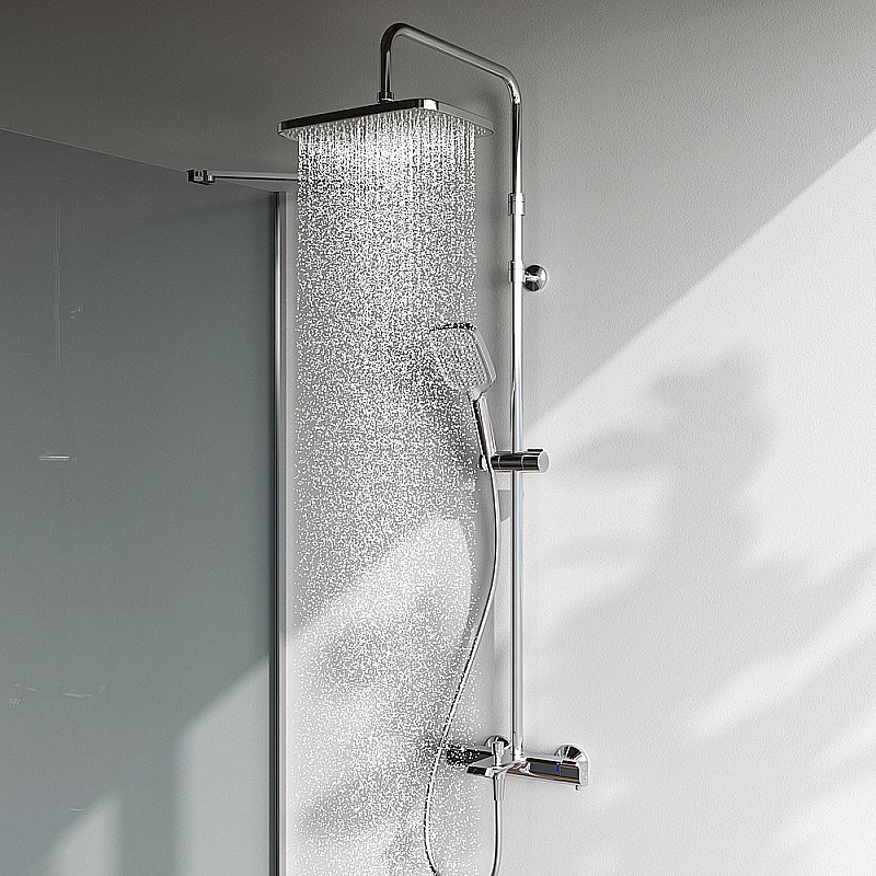 Душевая система AM.PM Func F078F500 хром купить в интернет-магазине сантехники Sanbest