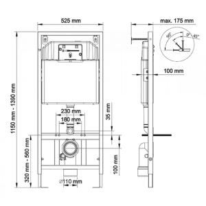 Унитаз BERGES NOVUM 043233 купить в интернет-магазине Sanbest