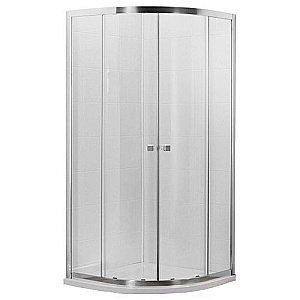 Душевой уголок Jacob Delafon SERENITY 80х80 стекло прозрачное/профиль хром купить в интернет-магазине Sanbest