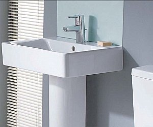 Раковина на пьедестале Ideal Standard Connect 60 E794501 белая купить в интернет-магазине Sanbest