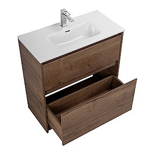 Тумба с раковиной BelBagno Kraft 39 500 Rovere Tabacco для ванной в интернет-магазине Sanbest