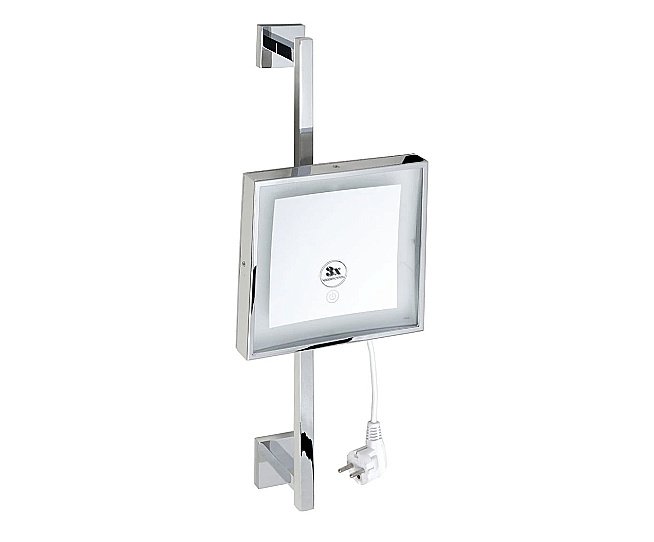 Зеркало косметическое Bemeta 116501672 хром купить в интернет-магазине сантехники Sanbest