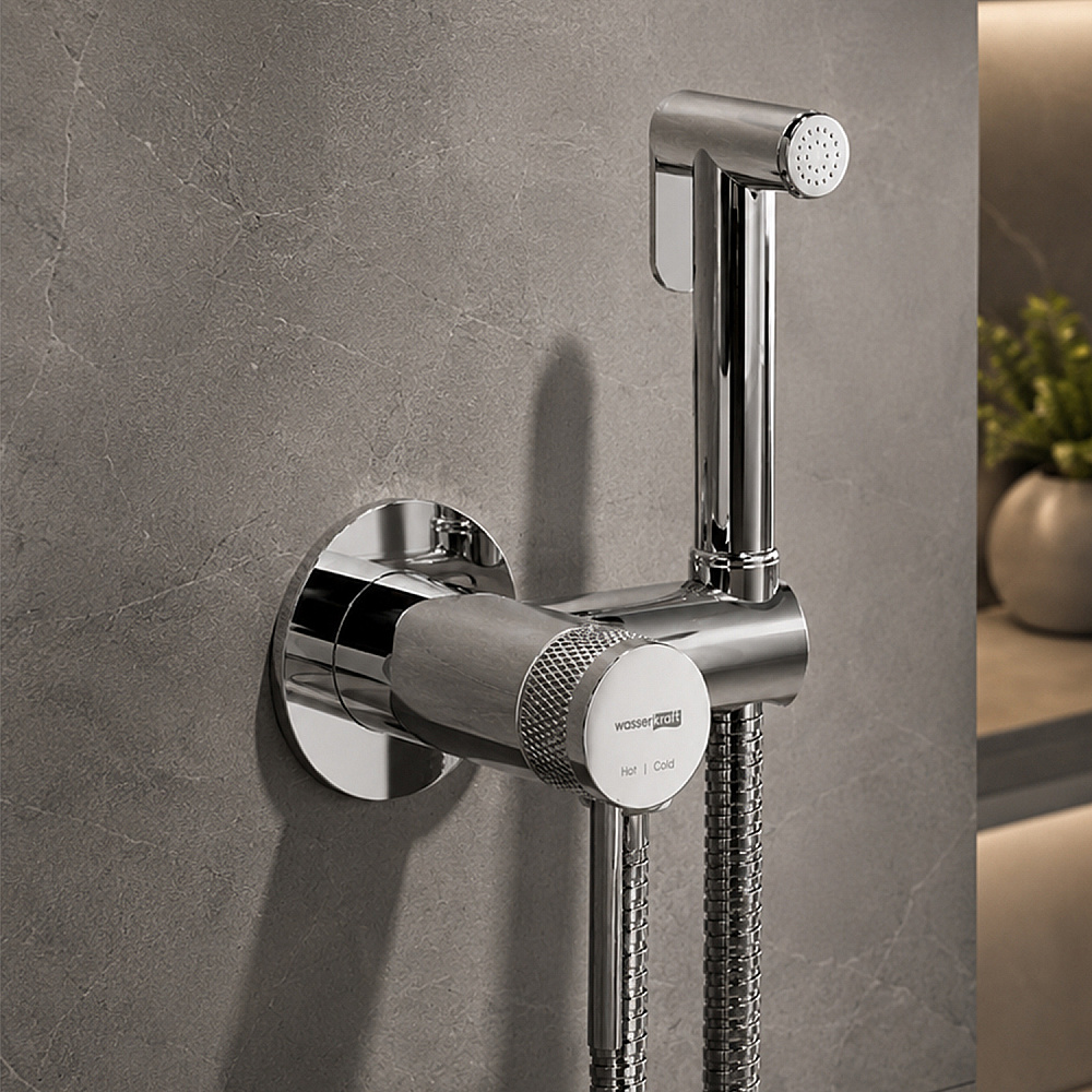 Гигиенический душ со смесителем WasserKraft Muritz 9838 купить в интернет-магазине сантехники Sanbest