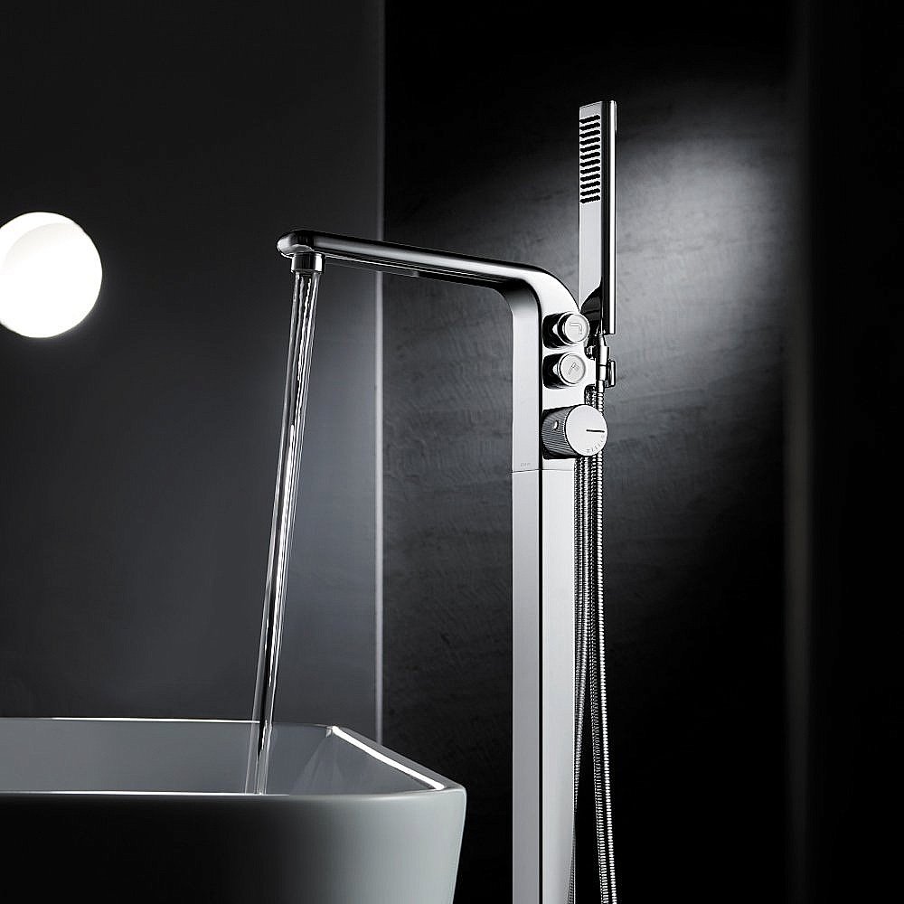 Смеситель для ванны Black&White Universe U7642 купить в интернет-магазине сантехники Sanbest