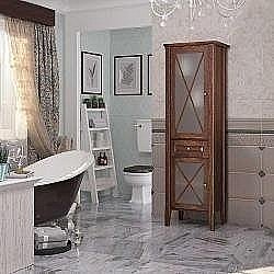 Пенал Опадирис Палермо 52.5 левый, светлый орех купить в интернет-магазине сантехники Sanbest