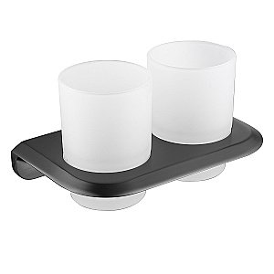 Стакан двойной для зубных щеток ABBER Nord AA1557NG никель купить в интернет-магазине сантехники Sanbest