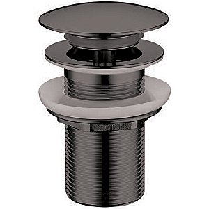 Донный клапан Boheme 612-SGM сталь глянец купить в интернет-магазине сантехники Sanbest