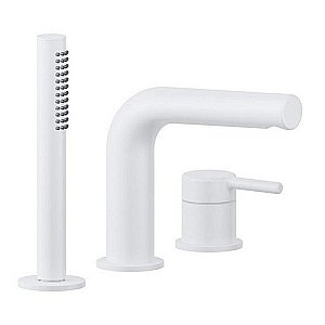 Смеситель для ванны EXCELLENT Pi AREX.1234WH белый матовый купить в интернет-магазине сантехники Sanbest