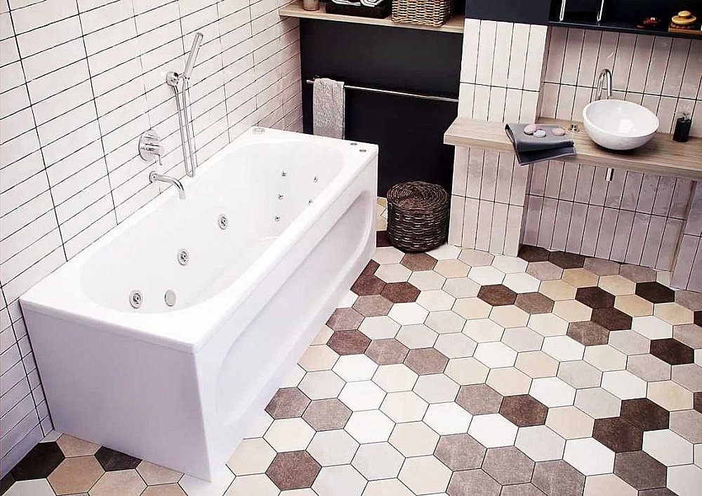 Ванна акриловая Aquatek Оберон 160x70 OBR160-0000086 белая купить в интернет-магазине Sanbest