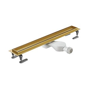 Душевой трап EXCELLENT Stilio Gold 90 INEX.1515.900.P.GL золото купить в интернет-магазине Sanbest