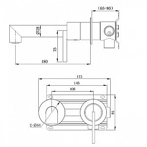 Смеситель для раковины Abber Perfekte 316 AF8A12BST сталь брашированная купить в интернет-магазине сантехники Sanbest