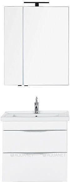 Тумба с раковиной Aquanet Эвора 70 для ванной в интернет-магазине Sanbest