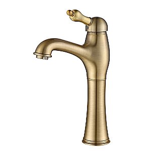 Смеситель для раковины Caprigo Adria Uno Metal 02M-525-vot бронза купить в интернет-магазине сантехники Sanbest