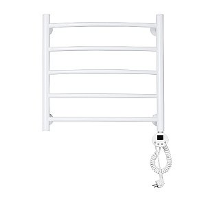 Полотенцесушитель электрический Domoterm Калипсо П5 500x500 БЕЛ E белый купить в интернет-магазине сантехники Sanbest