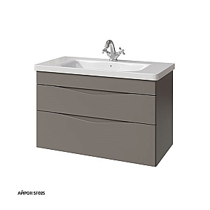 Тумба с раковиной Caprigo Lento 90 два ящика, цвет на выбор для ванной в интернет-магазине Sanbest