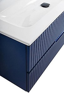 Тумба с раковиной Cezares DUET-N 120 DUET-N-1200-2C-SO-SPF-P сапфир для ванной в интернет-магазине Sanbest