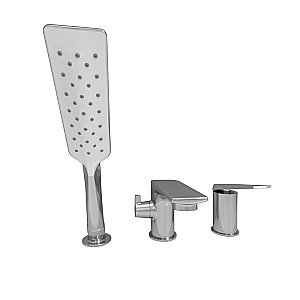 Смеситель для ванны Радомир Эдельвейс 1-27-2-0-0-626 хром купить в интернет-магазине сантехники Sanbest