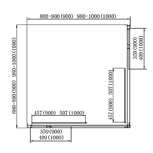 Инсталляция для унитаза Azario AZ-8010-1000 купить в интернет-магазине сантехники Sanbest