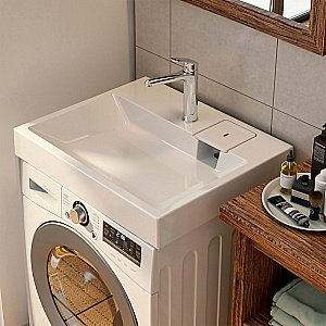 Раковина Azario Sharp New 60 CS00105718 белая купить в интернет-магазине Sanbest