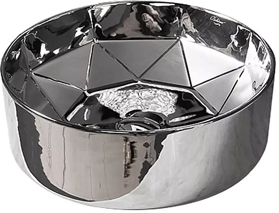 Раковина Armadi Art NeoArt ГРАНЬ 40 865 серебро купить в интернет-магазине Sanbest