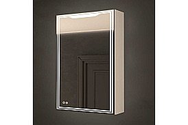 Зеркальный шкаф ART&MAX Merano 50 AM-Mer-500-800-1D-L-DS-F левый купить в интернет-магазине сантехники Sanbest