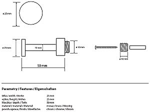 Крючок Bemeta Omega 104206024 купить в интернет-магазине сантехники Sanbest