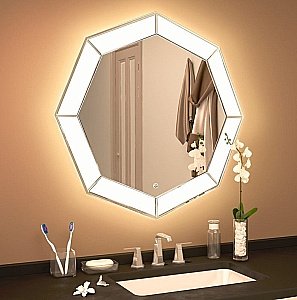 Зеркало Azario Renato 80 в ванную от интернет-магазине сантехники Sanbest