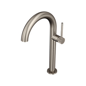 Смеситель для раковины Elghansa RADIANT XQ 16H3781-Gun оружейная сталь матовая купить в интернет-магазине сантехники Sanbest