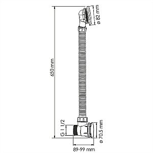 Смеситель для ванны WasserKRAFT A1302L.055 слив-перелив, темная бронза купить в интернет-магазине сантехники Sanbest