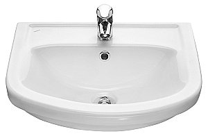 Раковина Grossman Акватон 52 1.3120.1.S00.11B.0 белая купить в интернет-магазине Sanbest