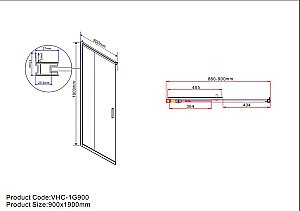Душевой уголок Vincea Garda VSS-1G8090CLBN 90x80 профиль брашированный никель/стекло прозрачное купить в интернет-магазине Sanbest