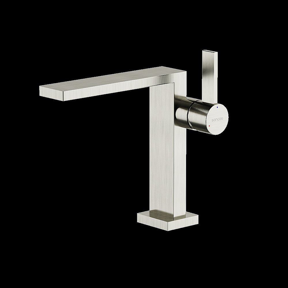 Смеситель для раковины Sancos Linn SC9019BN брашированный никель купить в интернет-магазине сантехники Sanbest