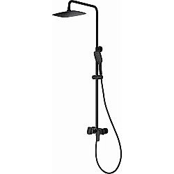 Душевая система Rush Nevis NE1735-40Black черная матовая купить в интернет-магазине сантехники Sanbest