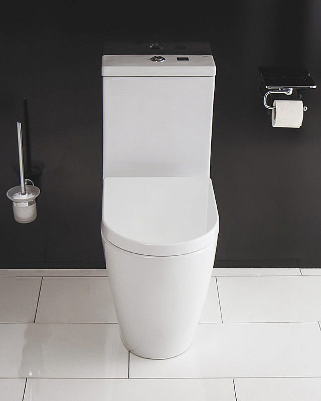 Унитаз BelBagno MARINO BB105CPR/BB105SC безободковый, с бачком, с крышкой микролифт, белый купить в интернет-магазине Sanbest