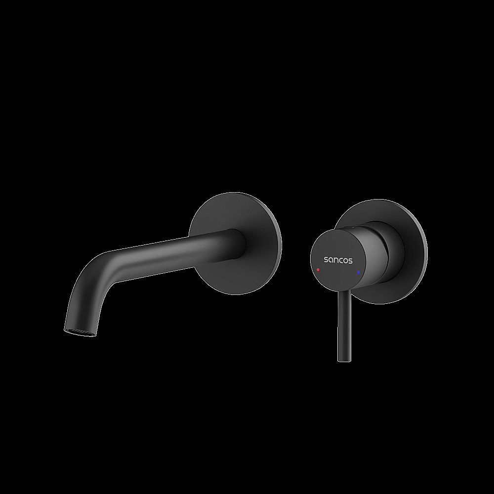 Смеситель для раковины Sancos Etna SC9004MB черный матовый купить в интернет-магазине сантехники Sanbest