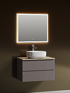 Тумба с раковиной Sancos SNOB T 80 со столешницей, Doha Soft для ванной в интернет-магазине Sanbest