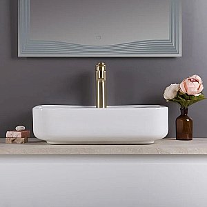 Раковина накладная Belbagno 50 BB1321 белая купить в интернет-магазине Sanbest