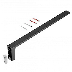 Полотенцедержатель KEUCO EDITION 11 11120130000 хром черный купить в интернет-магазине сантехники Sanbest